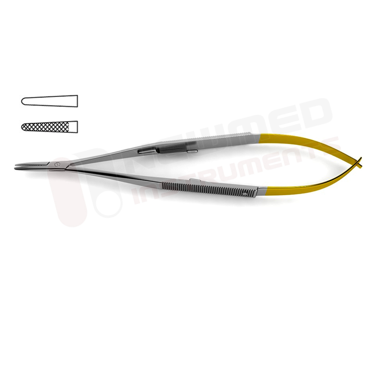 Castroviejo Needle Holder Tungsten Carbide New Med Instruments